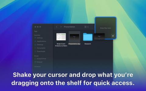 Dropover 5.1.0 for Mac 革新文件拖拽体验并适配 macOS Sequoia